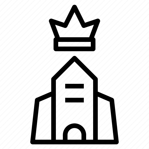 Palace, dwell, mansion, king, building icon - Download on Iconfinder