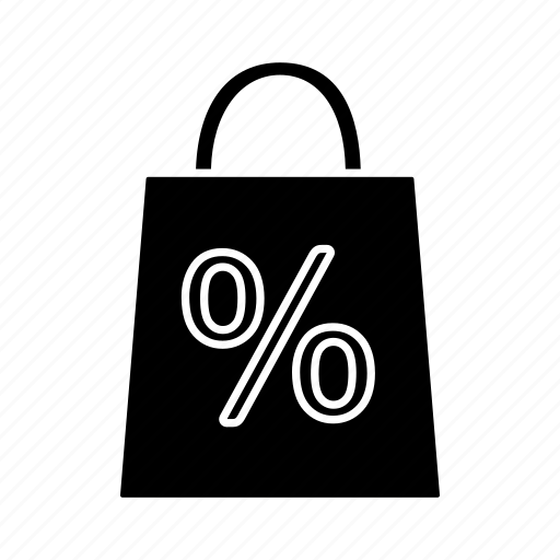 Discount, percent, percentage, purchase, sale, shopping, shopping bag icon - Download on Iconfinder