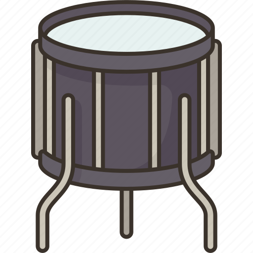 Drum, floor, tom, percussion, instrument icon - Download on Iconfinder