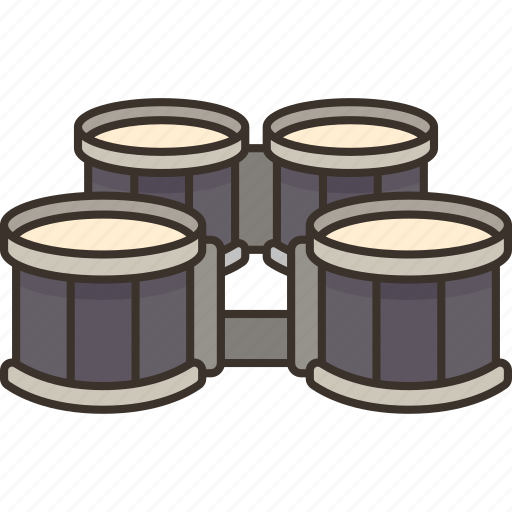Drum, tenor, percussion, marching, band icon - Download on Iconfinder