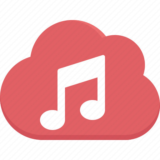 Cloud, music, data, play, audio, server icon - Download on Iconfinder