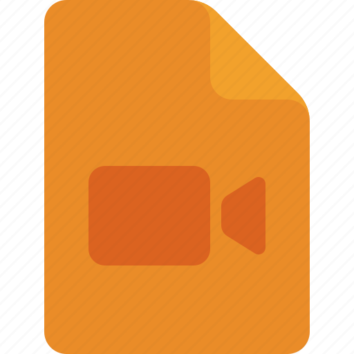 File, video, multimedia, movie, document, extension icon - Download on Iconfinder