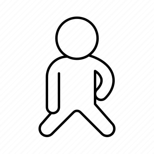 Impatient, user, person, patient, man spreading, pose, standing icon - Download on Iconfinder