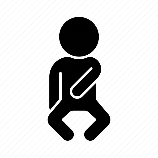 Provocative, person, stretch, human, sitting, pose icon - Download on Iconfinder