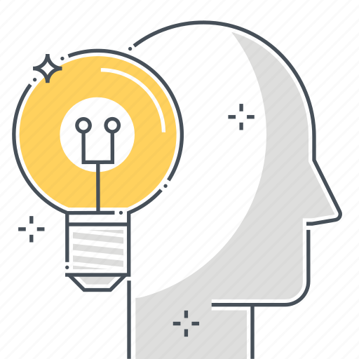 Avatar, creativity, face, idea, lamp, light, problem solving icon - Download on Iconfinder