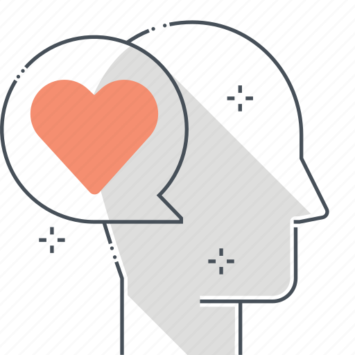 Avatar, emotion, emotional intelligence, face, heart, love, speech bubble icon - Download on Iconfinder