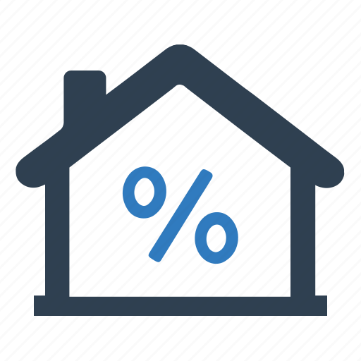 Home loan, mortgage, percentage, real estate icon - Download on Iconfinder