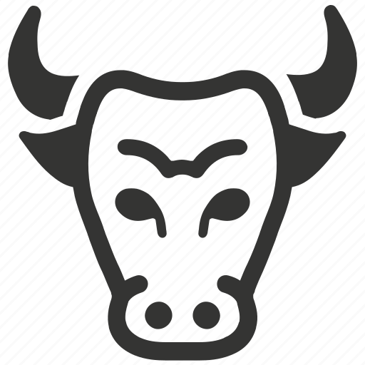 Bull, bull market, stock market icon - Download on Iconfinder