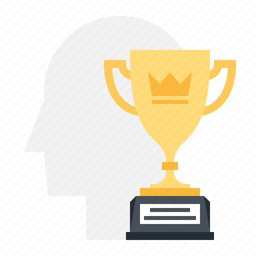 Head, human, leadership, mind, success, thinking, trophy icon - Download on Iconfinder