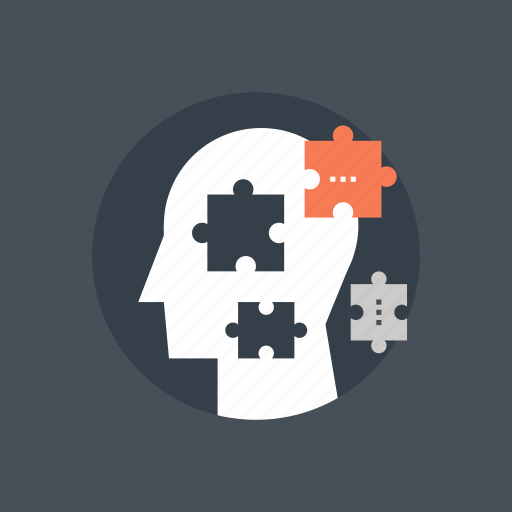 Game, head, human, mind, puzzle, solution, thinking icon - Download on Iconfinder