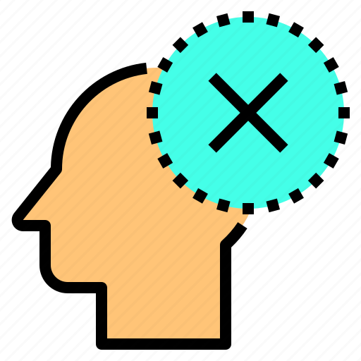 Brain, head, human, mind, mistake, thinking icon - Download on Iconfinder