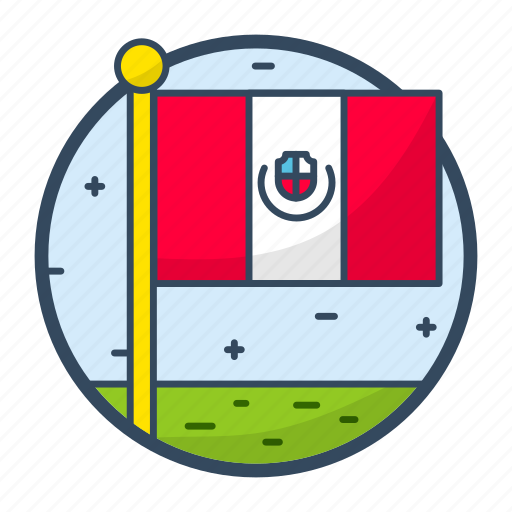 Peru, national flag, nationality, country, world icon - Download on Iconfinder