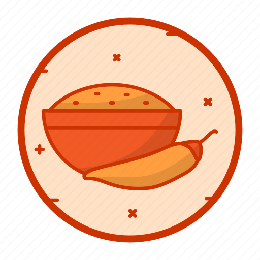 Crushed, chili pepper, spices, peru, traditional, red pepper icon - Download on Iconfinder