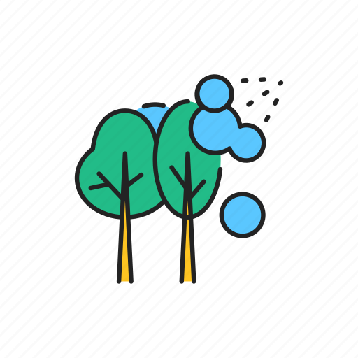 Pesticide, spraying, trees icon - Download on Iconfinder