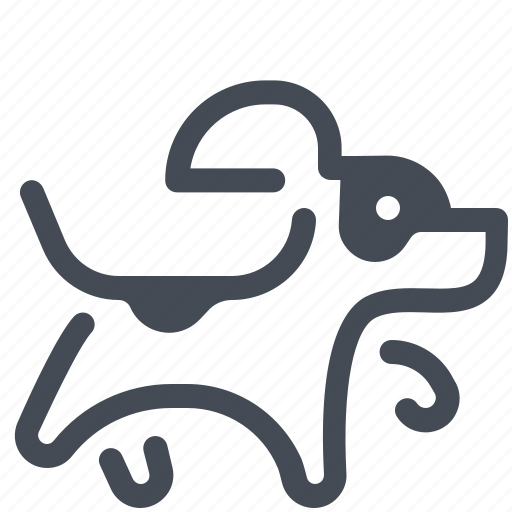 Animal, dog, pet, run, training icon - Download on Iconfinder