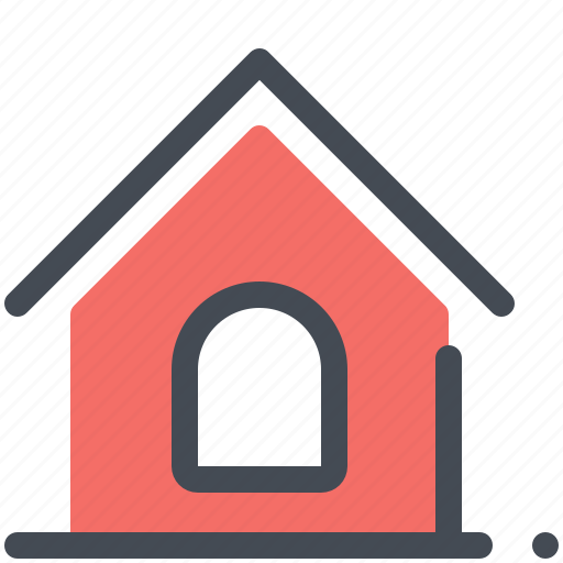 Construction, dog, home, house, pet, property icon - Download on Iconfinder