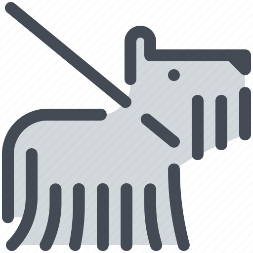 Dog, leash, pet, purebred, show icon - Download on Iconfinder