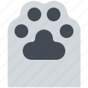 animal, cat, footprint, paw, pet 