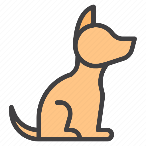 Dog, pet, animal, puppy icon - Download on Iconfinder