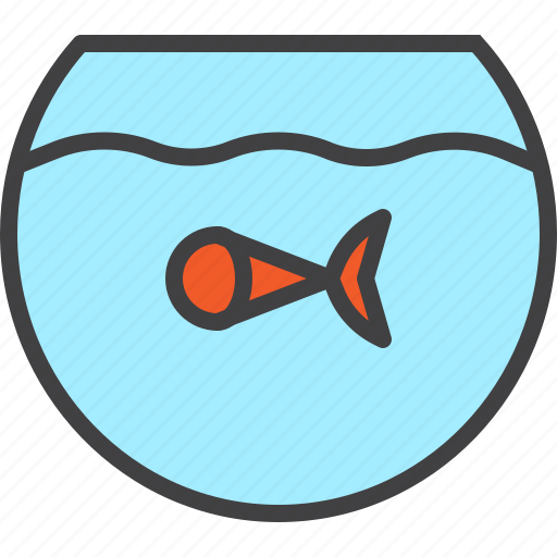 Fish, aquarium, water, pet icon - Download on Iconfinder