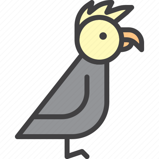 Parrot, bird, pet, cockatoo icon - Download on Iconfinder