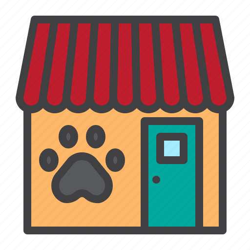 Pet, shop, veterinary, home icon - Download on Iconfinder