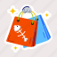animal shopping, pet shopping, shopping bags, shopping totes, handbags 