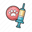 pet, vaccine, injecting, medicine, animals, injection, medical