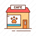 animal, building, cafe, pet, real estate, service