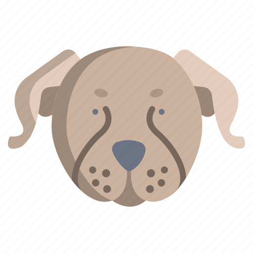 Dog, face icon - Download on Iconfinder on Iconfinder