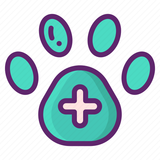 Animal, hospital, pet, health, paw icon - Download on Iconfinder