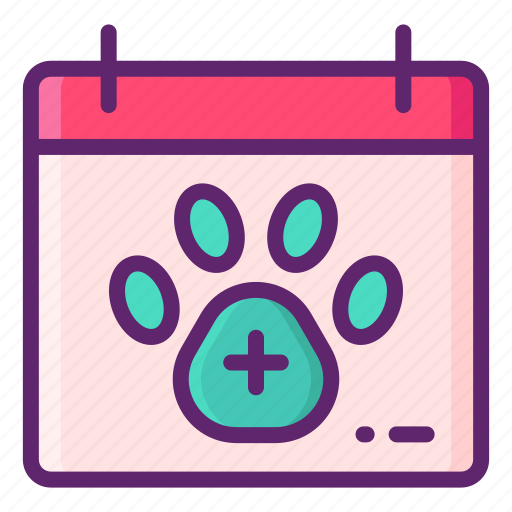 Book, an, appointment, calendar, pet icon - Download on Iconfinder