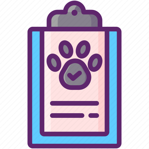 Pet, exam, health, document icon - Download on Iconfinder
