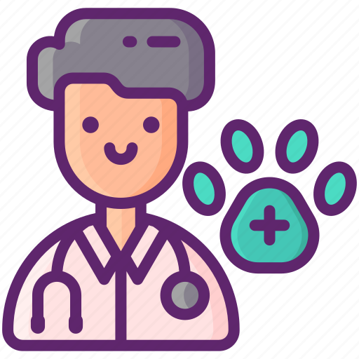 Veterinarian, male, man, doctor, vet icon - Download on Iconfinder