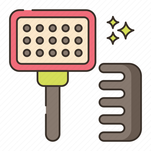 Brush, comb, grooming icon - Download on Iconfinder