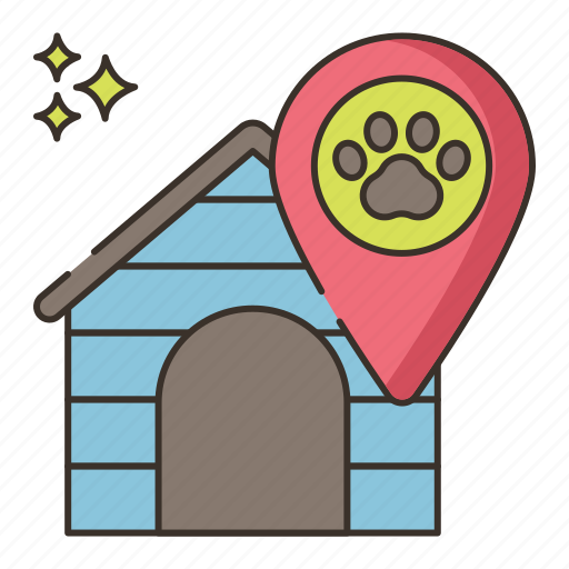 Drop, in, visit, pet, house icon - Download on Iconfinder