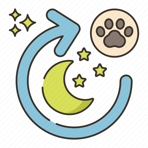 Overnight, care, pet, nanny icon - Download on Iconfinder