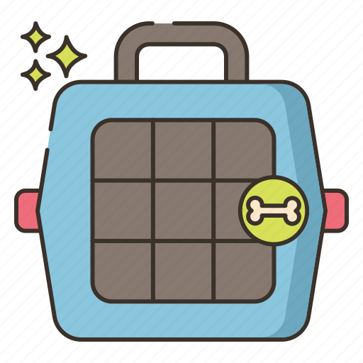 Pet, carrier, bag, travel bag icon - Download on Iconfinder