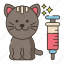 pet, exam, health, cat, syringe 