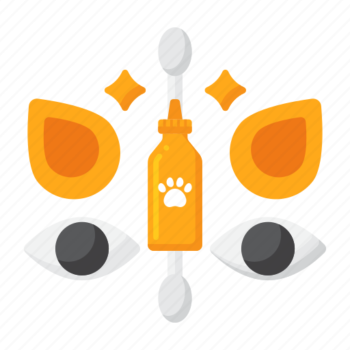 Eye, and, ear, cleaning, hygiene, grooming icon - Download on Iconfinder