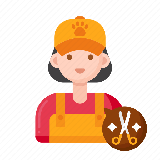 Groomer, female, woman, person, girl icon - Download on Iconfinder