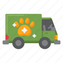 mobile, grooming, truck, vehicle