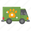 mobile, grooming, truck, vehicle 