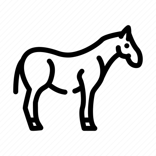 Horse, animal, pet, domestic, farm, sea, aqua icon - Download on Iconfinder