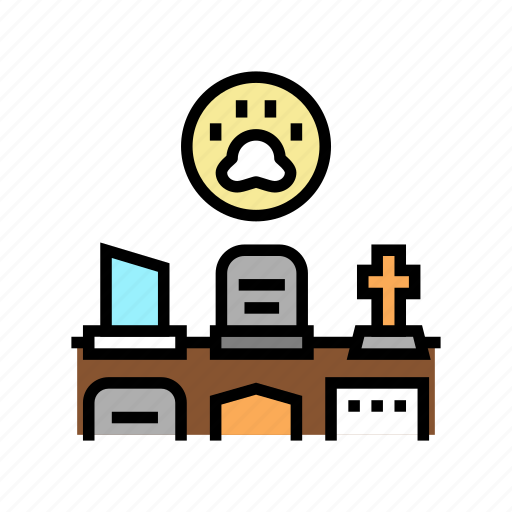 Cemetery, pet, funeral, service, ceremony, prayer icon - Download on Iconfinder