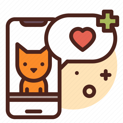 Like, mobile, animal, care icon - Download on Iconfinder