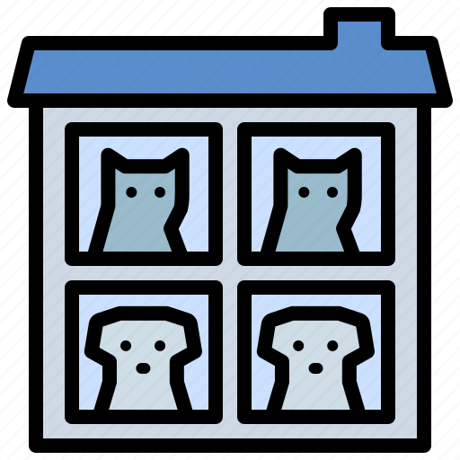 Pet, hotel, society, daycare, pet hotel, pet friendly resident icon - Download on Iconfinder