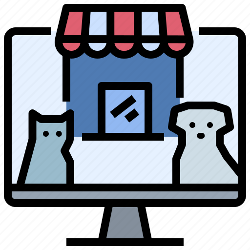 Pet, petshop, shopping, pet online store, pet mart, pet center icon - Download on Iconfinder