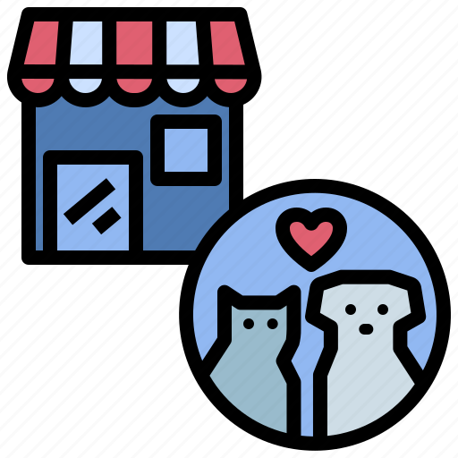 Petshop, pet store, service, pet mart, pet zone, pet center icon - Download on Iconfinder