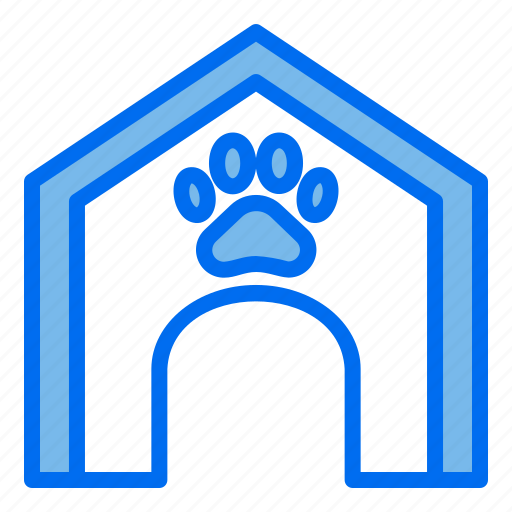 House, paw, pet, animal, cat icon - Download on Iconfinder